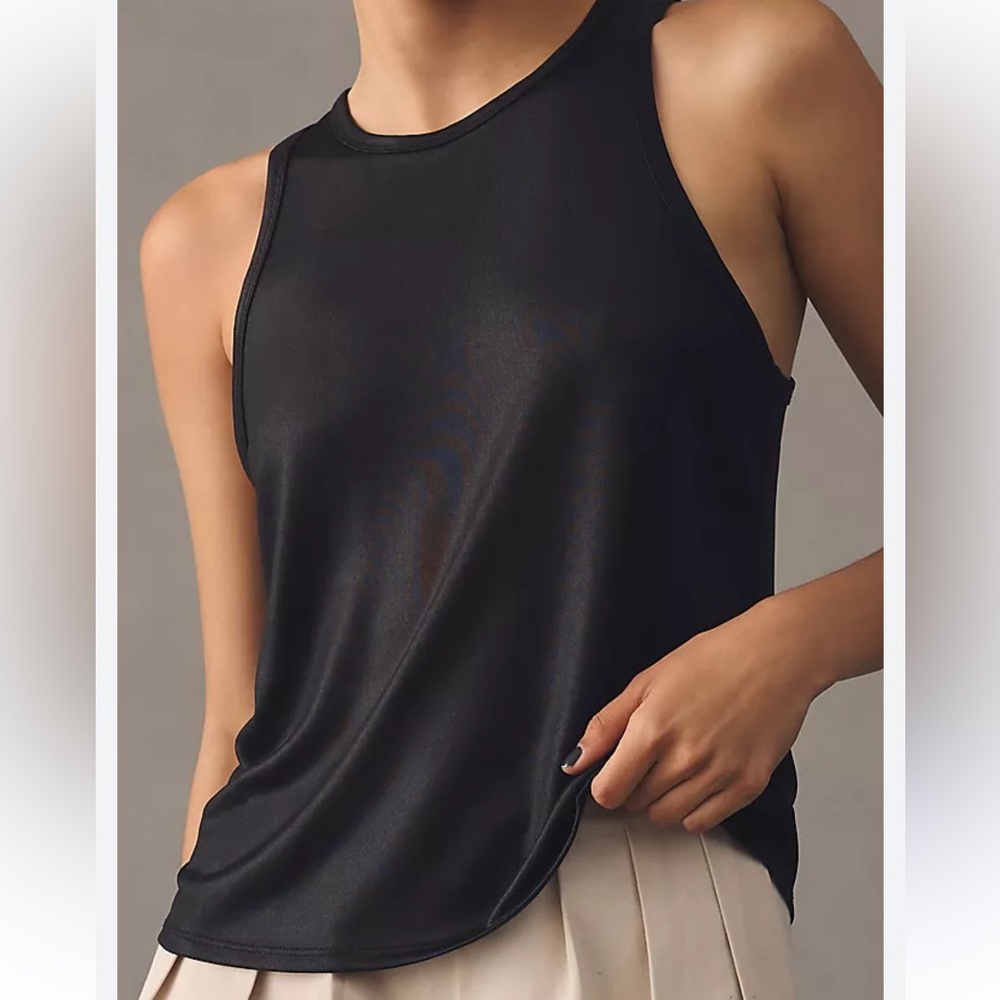 Porridge Shine Racerback tank top Anthropologie size medium
